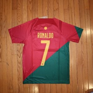Cristiano Ronaldo Portugal National Team Soccer Jersey